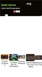 Mobile Screenshot of deathgames.org